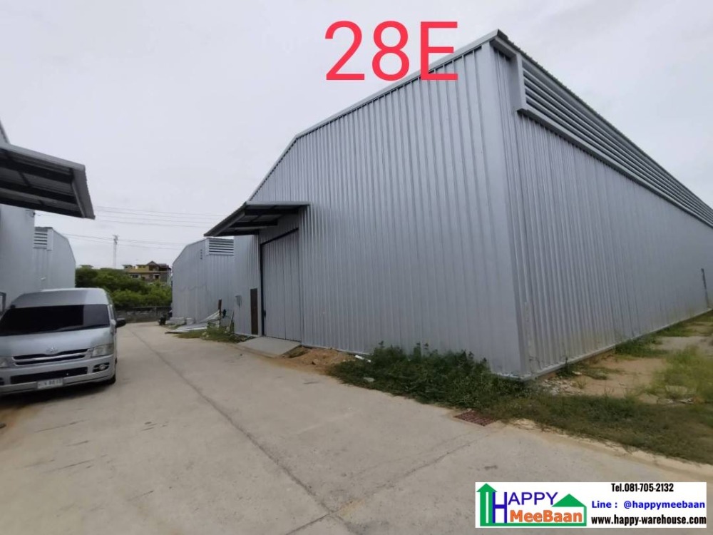 For RentWarehouseSriracha Laem Chabang Ban Bueng : Warehouse for rent Warehouse for rent HR28B Ready built warehouse for rent Pattaya - Laem Chabang Port