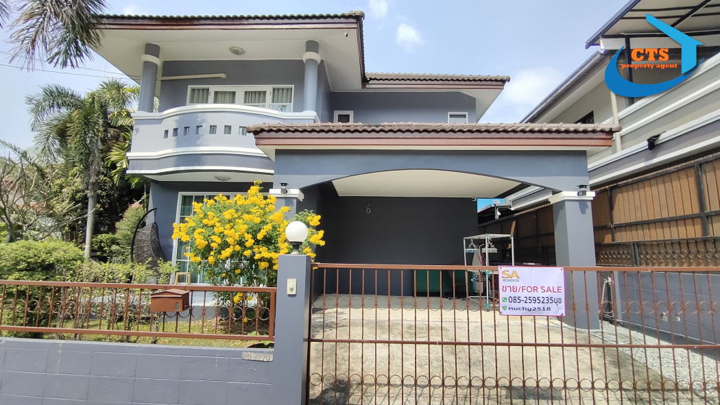 For SaleHouseSamut Prakan,Samrong : House for sale behind the corner Platform Orchid Park. no central fee.