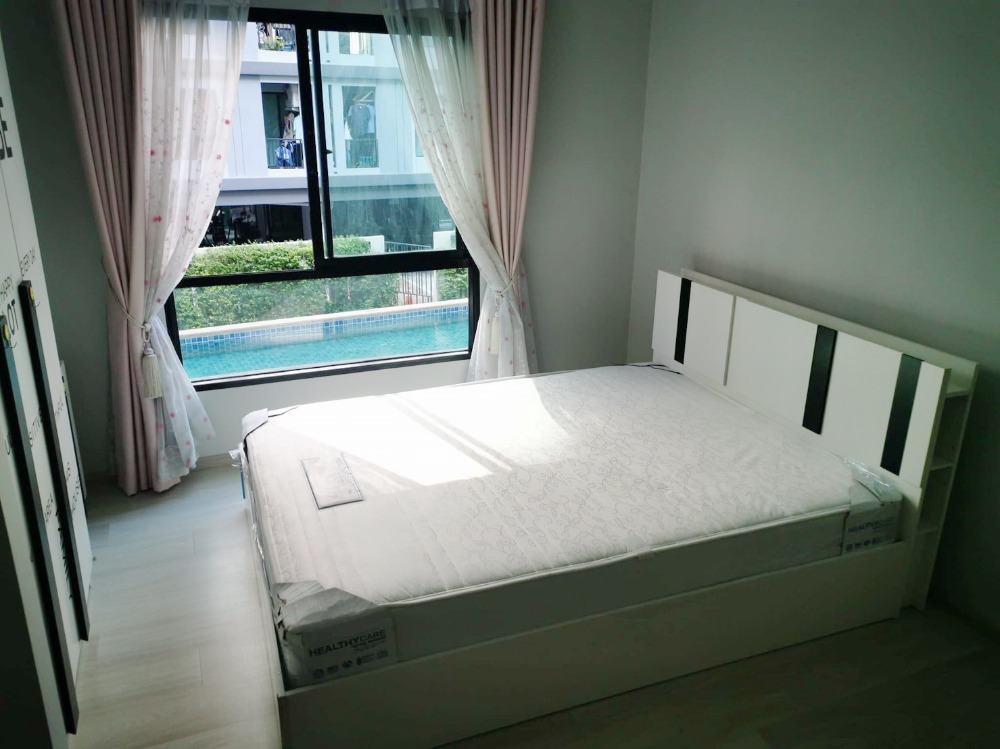 For SaleCondoSeri Thai, Ramkhamhaeng Nida : S_UST112 Unio Ramkhamhaeng 27sqm. Floor 2, Pool view 1.34mb. 064-959-8900