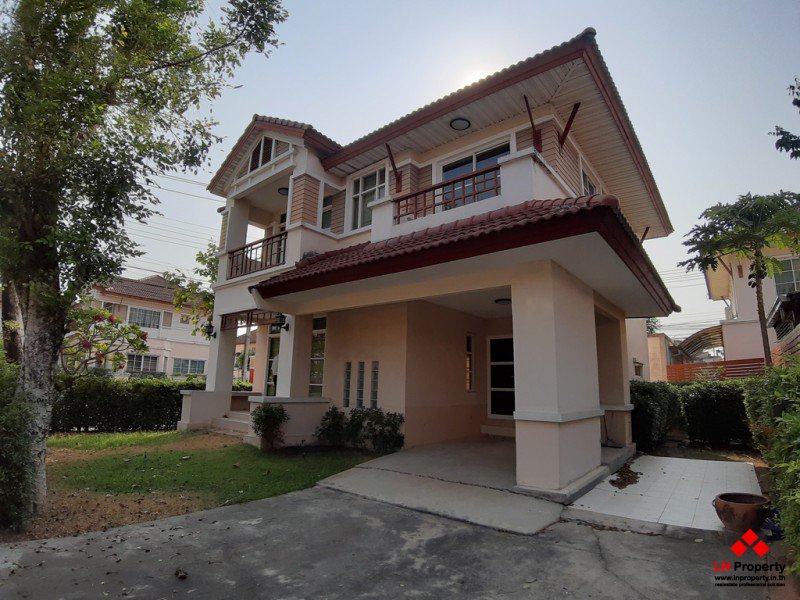 For SaleHouseSeri Thai, Ramkhamhaeng Nida : Beautiful detached house for sale, 3 bedrooms, 3 bathrooms, 66 sq m., Prawet, perfect atmosphere