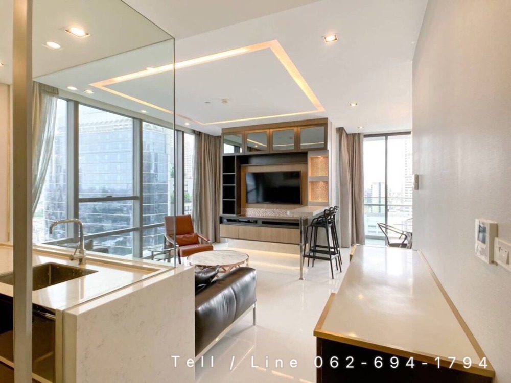 For RentCondoSathorn, Narathiwat : The Bangkok Sathorn ( For Rent ) | 2 Bed 2 Bath | Fully Furnished | Ready to move in | 📞 𝐂𝐚𝐥𝐥. | 𝐋𝐢𝐧𝐞. 𝟎𝟔𝟐-𝟔𝟗𝟒-𝟏𝟕𝟗𝟒