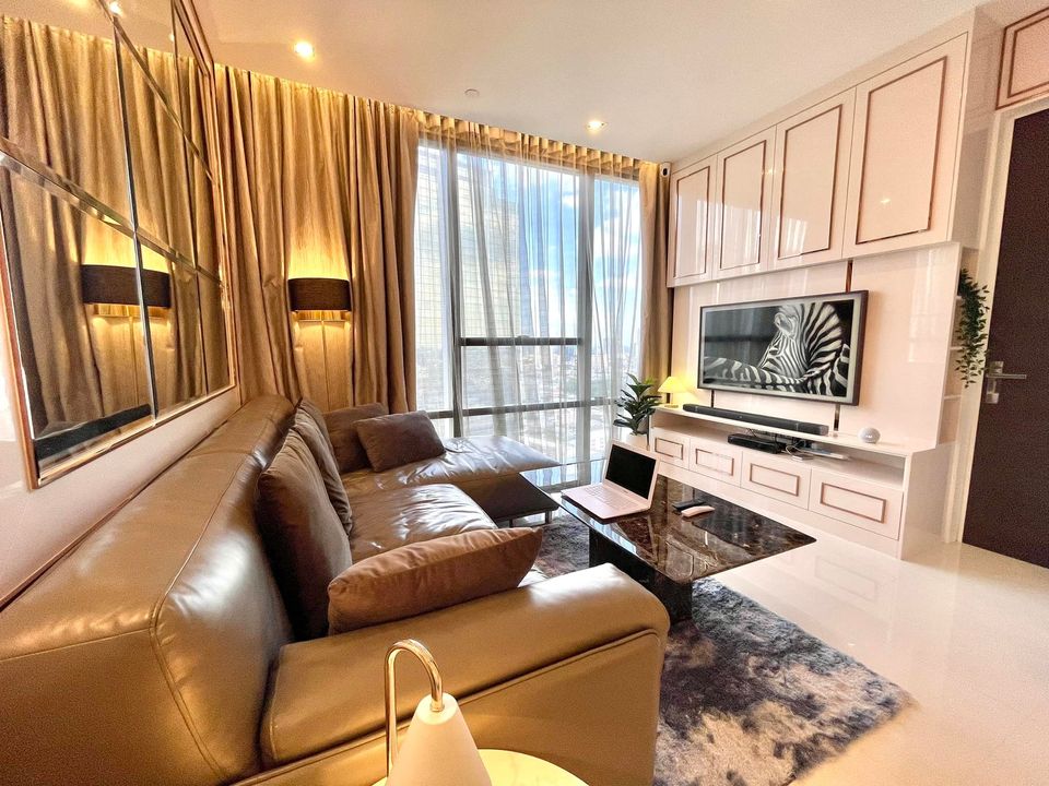 ให้เช่าคอนโดสาทร นราธิวาส : The Bangkok Sathorn ( For Rent ) 1 Bed 1 Bath area 61 sqm Rent 52,000 / month.  📞 𝐂𝐚𝐥𝐥. | 𝐋𝐢𝐧𝐞. 𝟎𝟔𝟐-𝟔𝟗𝟒-𝟏𝟕𝟗𝟒