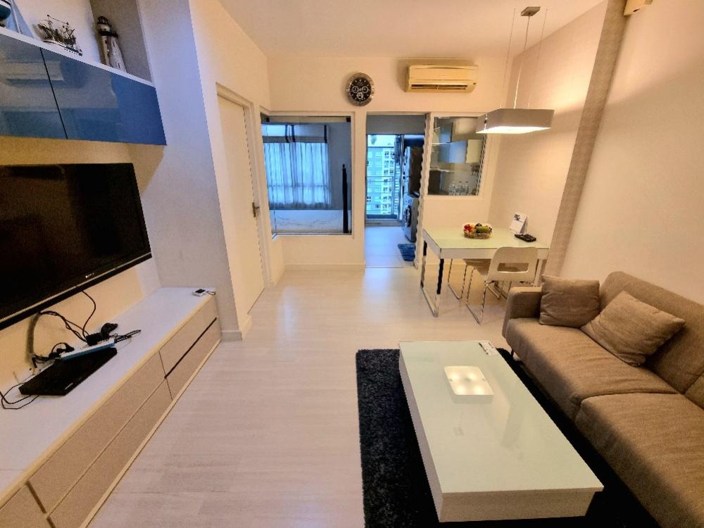 For RentCondoLadprao, Central Ladprao : The Room Ratchada Ladprao - Rent 1 Bedroom 41 sq m, Fully Furnished + Stereo System + Intenet