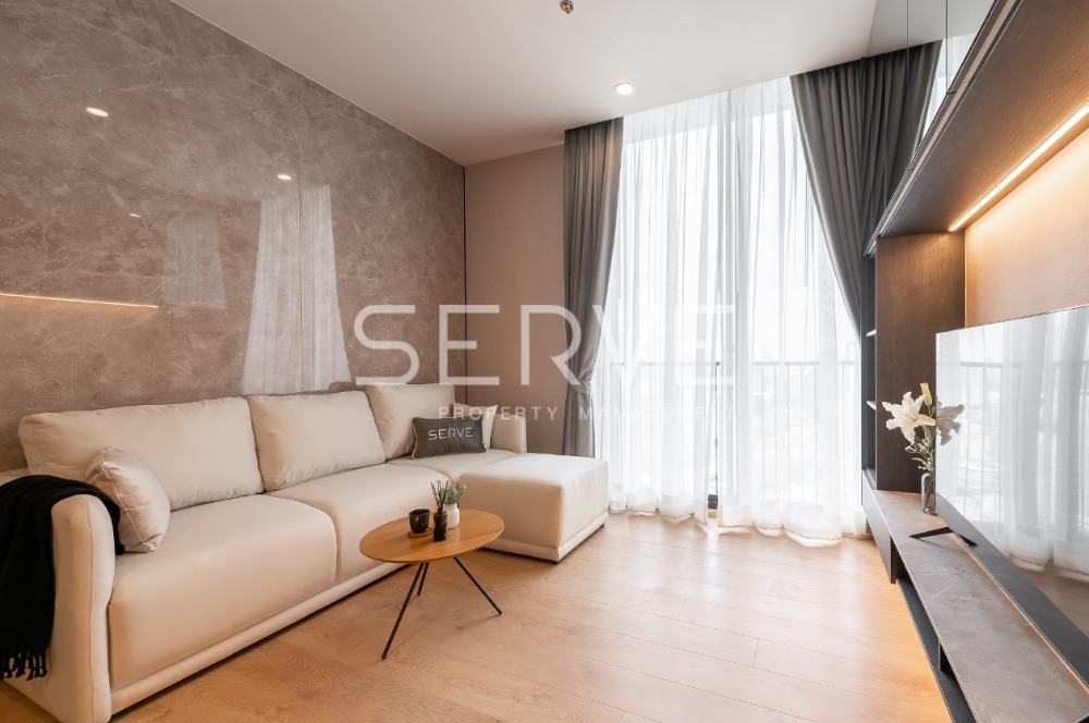 For RentCondoSukhumvit, Asoke, Thonglor : 🔥Special Price 50K🔥 - 2 Beds 67.43 sq.m. 2rd. bedroom can adjust to study room Good Location BTS Asok & MRT Sukhumvit 550 m. at Noble BE19 Condo / For Rent