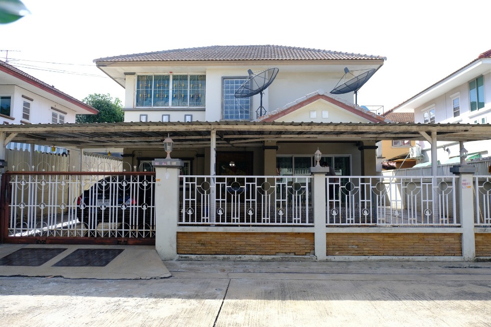 For SaleHouseBang kae, Phetkasem : 2-storey detached house for sale, 67.5 square meters, Suksan Village 9, Petchkasem 110, ready to move in