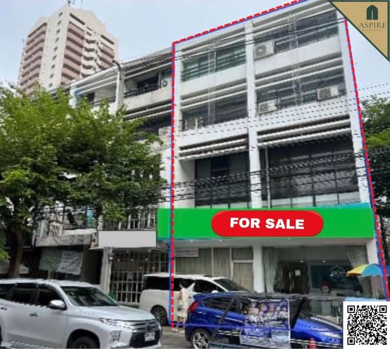 For SaleShop HouseSukhumvit, Asoke, Thonglor : [For Sale&Rent] 5-Storey Commercial Building, with Elevator, In Soi Sukhumvit 39