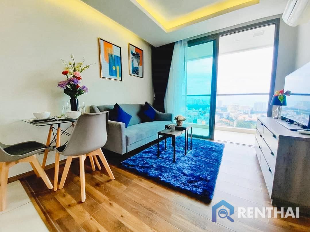 For SaleCondoPattaya, Bangsaen, Chonburi : The Peak Towers Pratumnak 1 bedroom 43 sq.m. Sea view