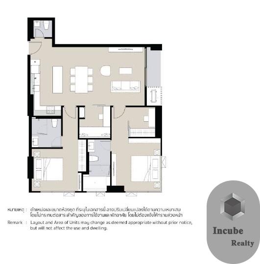 For SaleCondoWitthayu, Chidlom, Langsuan, Ploenchit : For Sale MUNIQ Langsuan 3 Bed 29.5 mb