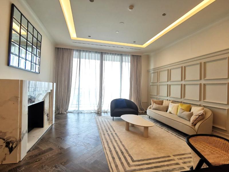 For SaleCondoWitthayu, Chidlom, Langsuan, Ploenchit : Condo For Sale The Residences at Sindhorn Kempinski Hotel Bangkok 2 Bedroom 3 Bathroom 140 sqm