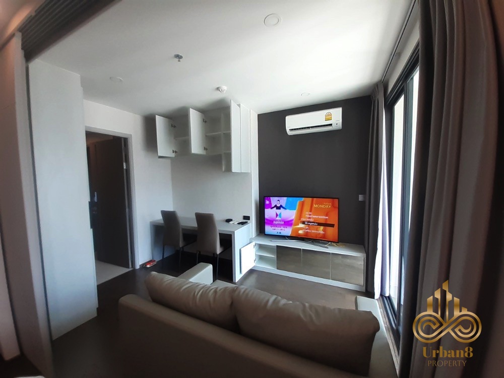 ให้เช่าคอนโดราชเทวี พญาไท : IDEO Q Siam - Ratchathewi 34 ตร.ม ชั้น 12A One bedroom เดินไปพารากอน400เมตร BTSพญาไท  ★Private Lift ไอดีโอ คิว สยาม - ราชเทวี