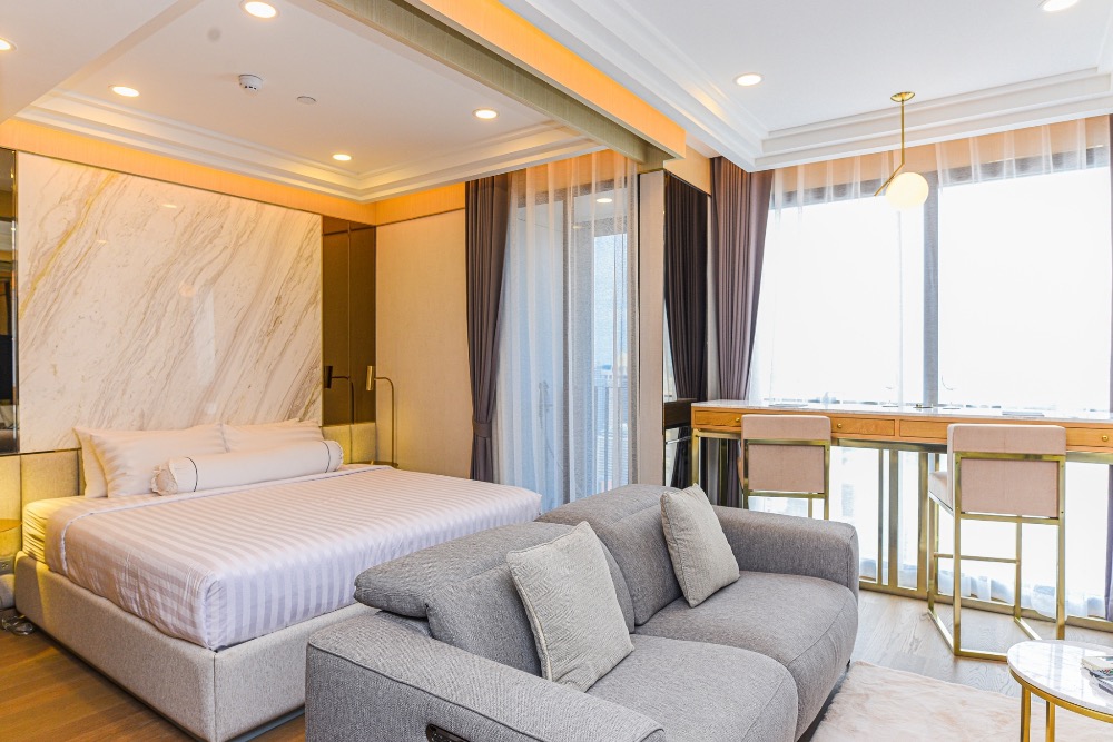 For RentCondoSiam Paragon ,Chulalongkorn,Samyan : Ashton Chula - Silom 【𝐑𝐄𝐍head】🔥 Ready to move in, luxury room, fully furnished 🔥 Contact Line ID: @hacondo