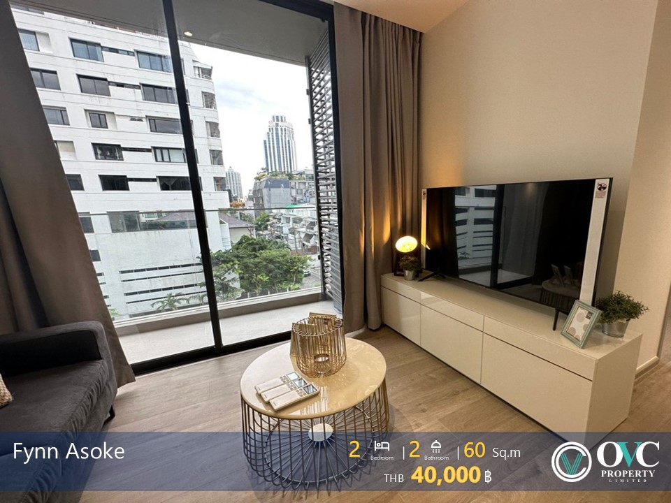 For RentCondoSukhumvit, Asoke, Thonglor : Ready for Rent @Fynn Asoke