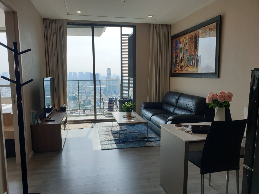 For RentCondoBang Sue, Wong Sawang, Tao Pun : OMG701  Bright 1 Bedroom / Ready to move NOW 5-Oct-24 @ [ 333 Riverside ]