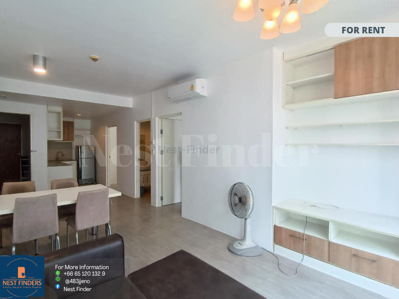 For RentCondoPattanakan, Srinakarin : 2Beds for rent The Iris Condo Hua Mak Ready to move in