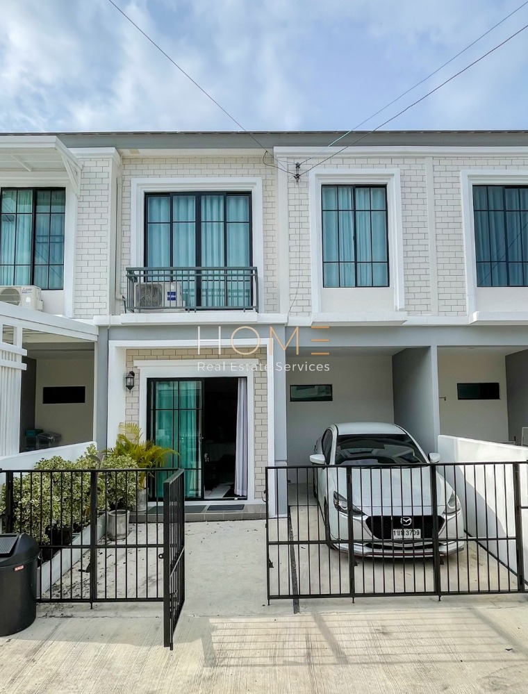 For SaleTownhomeMin Buri, Romklao : Townhome Pruksa Ville Krungthep - Wongwaen / 3 Bedrooms (For Sale), Pruksa Vile Krungthep Kreeta - Wongwaen / Townhome 3 Bedrooms (FOR SALE) COF329.