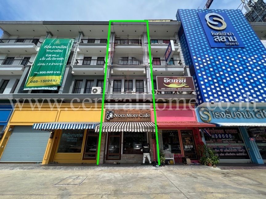 For SaleShophousePathum Thani,Rangsit, Thammasat : Altitude Patum commercial building, cheaper than first hand, fully furnished, in the heart of Pathum Thani city