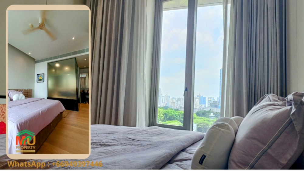 For SaleCondoSilom, Saladaeng, Bangrak : For sale super luxury condo Saladaeng One, Lumpini park view, negotiable price