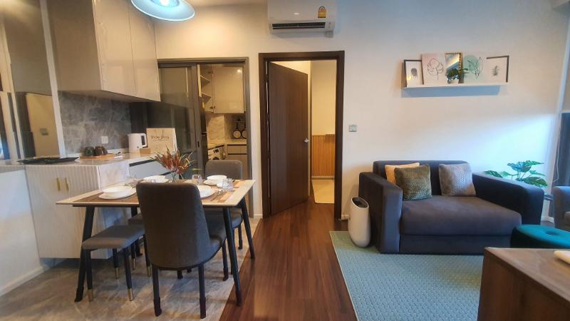 For RentCondoOnnut, Udomsuk : For Rent Whizdom Inspire Sukhumvit 2 Bedroom 1 Bathroom 48 sqm