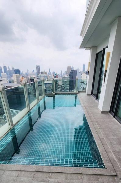 For RentCondoSukhumvit, Asoke, Thonglor : For Rent Le Raffine Jambu Dvipa Sukhumvit39 3 Bedroom 4 Bathroom 370 sqm