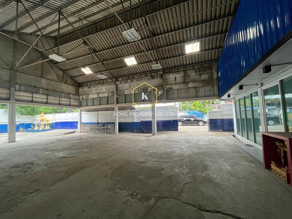 For RentFactoryOnnut, Udomsuk : Warehouse for rent, garage, Udomsuk, Srinakarin, Phra Khanong, Bangkok, area 1,200 sq m.