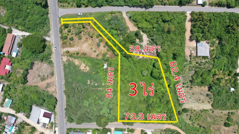 For SaleLandPattaya, Bangsaen, Chonburi : Land for sale in Sattahip, 3 Rai, near U-Tapao Airport.