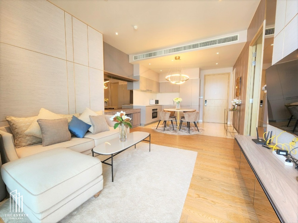 For RentCondoWongwianyai, Charoennakor : Condo for RENT *Magnolias Waterfront Residences ICONSIAM, high floor 20+, east, Chao Phraya River view, beautiful decorated room, luxury @ 65,000 Baht