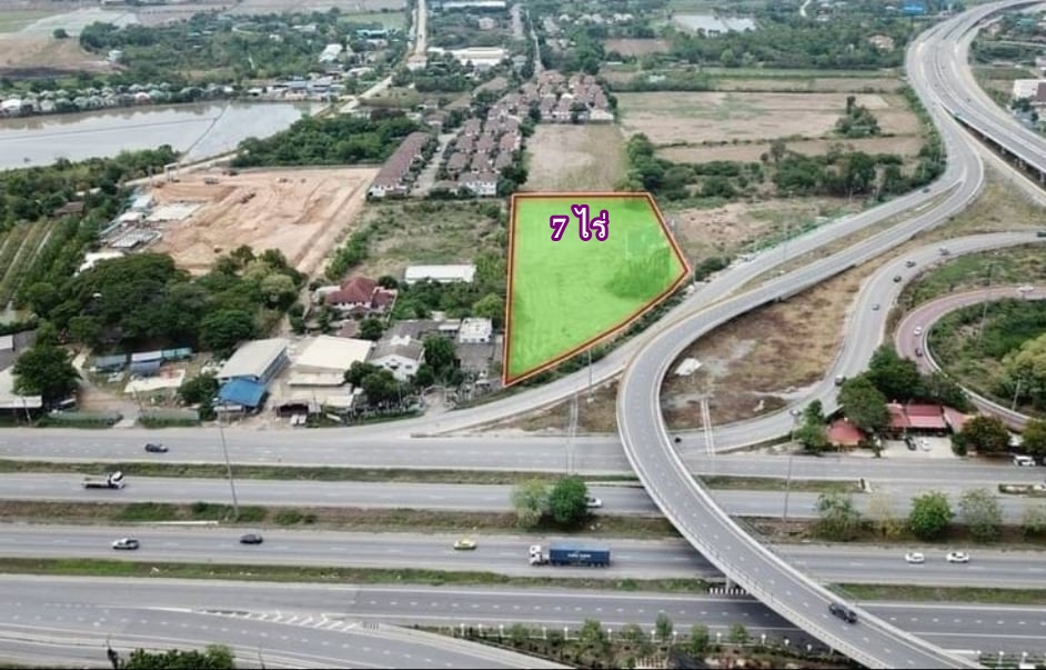 ขายที่ดินพระราม 5 ราชพฤกษ์ บางกรวย : ที่่ดิน ติดถนน 345 / (ขาย), Land on road 345 / (SALE) GAMET259