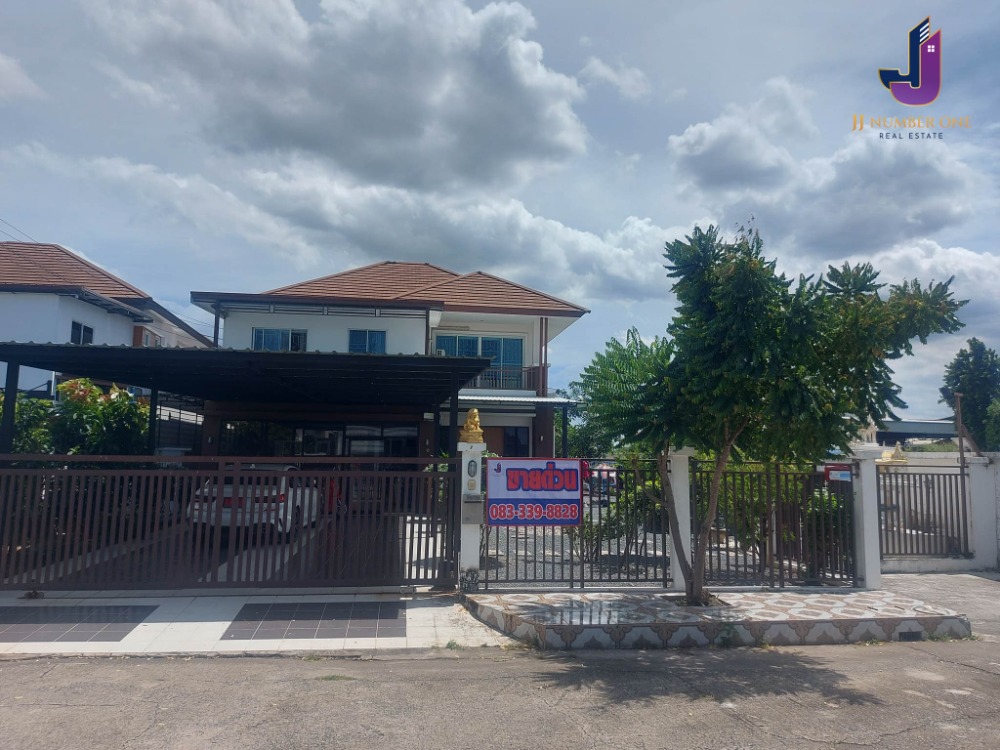 For SaleHouseNawamin, Ramindra : Single house for sale, corner plot, Phanason Village, Private Home, area 119 sq m, Hathairat Road 37, size 4 bedrooms, 3 bathrooms, number 99/99, price 7,000,000 baht, call 083-339-8828.