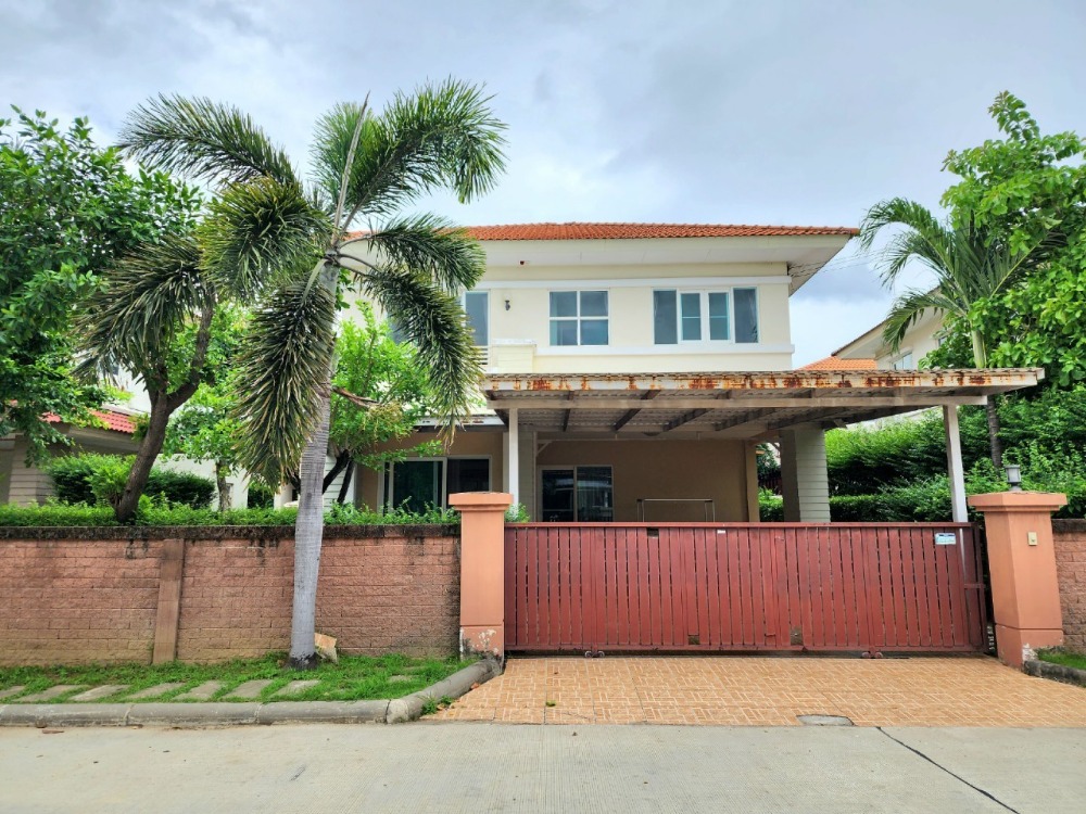 For SaleHouseRama5, Ratchapruek, Bangkruai : Single house in the Casa Ville project, Casa Ville Ratchaphruek-Chaengwattana.