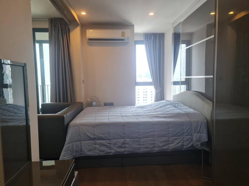 ให้เช่าคอนโดราชเทวี พญาไท : IDEO Q Siam - Ratchathewi 35 ตร.ม ชั้น 24(one bedroom)เดินไปพารากอน400เมตร BTSพญาไท  ★Private Lift ไอดีโอ คิว สยาม - ราชเทวี