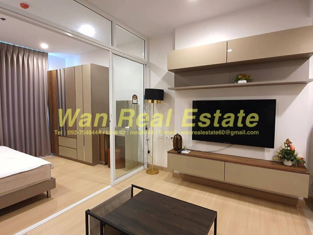 For RentCondoSathorn, Narathiwat : For rent, Condo Supalai Lite Ratchada, Narathiwat, Sathorn, size 34 sq. M. Fully furnished, ready to move in.