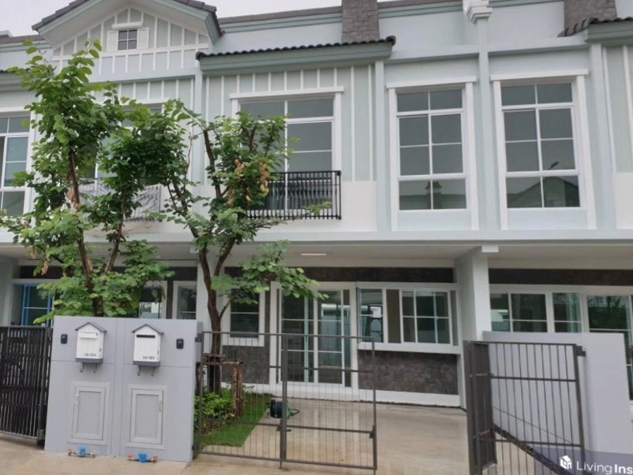 For RentTownhouseBangna, Bearing, Lasalle : 🔥🔥For rent Townhome Indy 2 Bangna Ramkhamhaeng 2 🏠100% new house condition, no one has ever lived in it🟠#MY2409_027