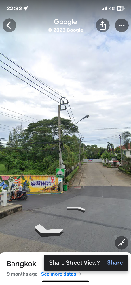 For RentLandMin Buri, Romklao : For rent: Beautiful land plot in a community area, size 5 rai, can be rented separately, suitable for a convenience store, cafe.