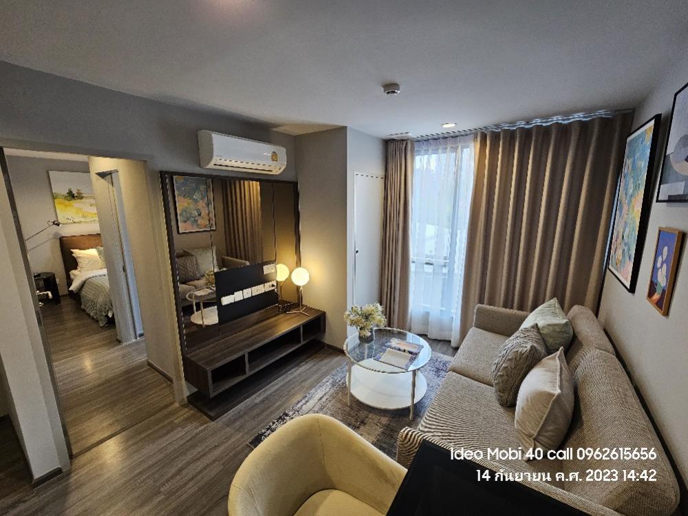 For SaleCondoSukhumvit, Asoke, Thonglor : Ideo Mobi Sukhumvit 40 Condo for SALE ขาย **   ห้องกว้าง 35 ตรม.1 นอน 1 น้ำ  พร้อมอยู่@ 4,890,000 บาท Call 096-2615656