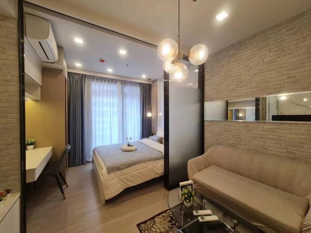 For RentCondoRama9, Petchburi, RCA : 🔐#AT2411_123🔐🗓️ Available and ready to move in on 29 Nov. 24 🗓️Four Seasons (28sqm. 1 bedroom, 1 bathroom) On9 Avenue - Rakuten 9