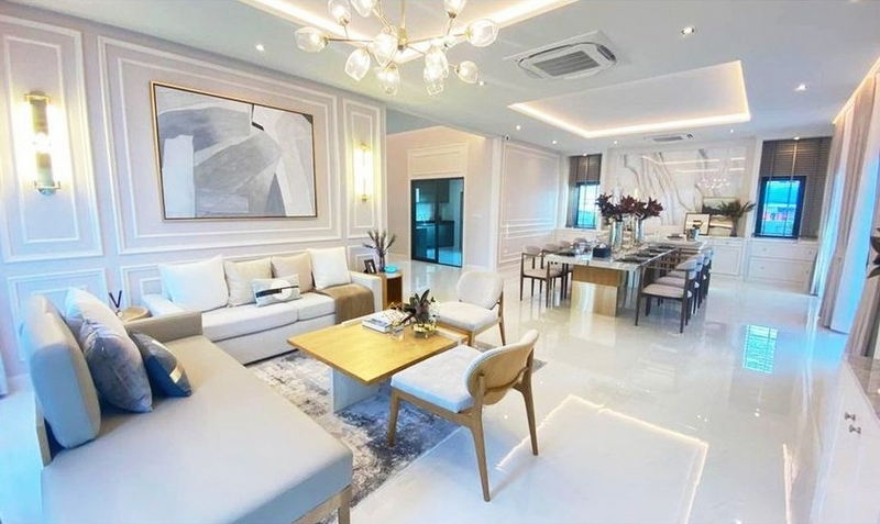 ขายบ้านสมุทรปราการ สำโรง : For Sale Samut Prakan Single House The City Bangna Kanchanaphisek Bang Phli BRE20377