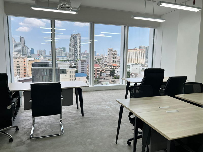 ให้เช่าสำนักงานเกษตรศาสตร์ รัชโยธิน : For Rent Bangkok Office Naradhiwas Rajanagarindra BTS Chong Nonsi Sathon BRE20365