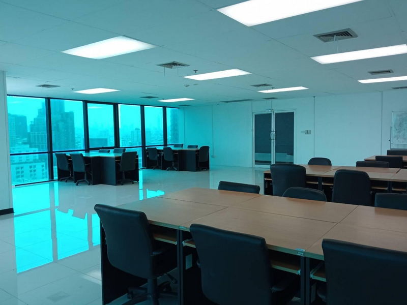 For RentOfficeRatchadapisek, Huaikwang, Suttisan : For Rent Bangkok Office Rachadapisek MRT Sutthisan Huai Khwang BRE19611