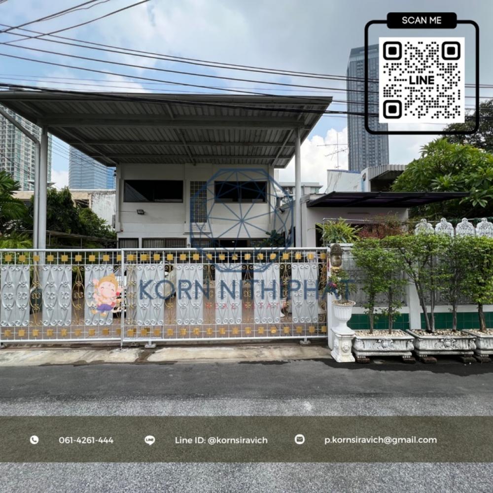 For SaleHouseSukhumvit, Asoke, Thonglor : Single house for sale, 67 square wah, Soi Sukhumvit 49, Khlong Tan Nuea Subdistrict, Watthana District, Bangkok 10110 | Sukhumvit land for sale | Thonglor land for sale