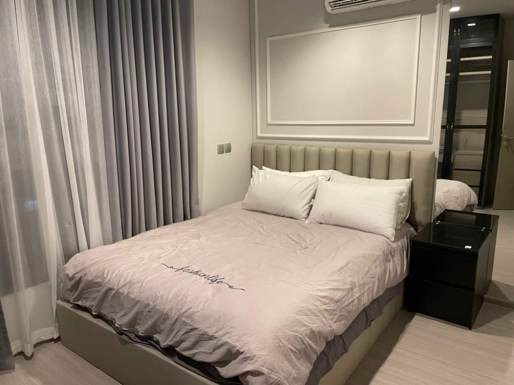 For RentCondoRama9, Petchburi, RCA : Condo for rent in the heart of Rama 9, Condo for rent Life Asoke - Rama 9 (Life Asoke - Rama 9), beautiful room, fully furnished, ready to move in.