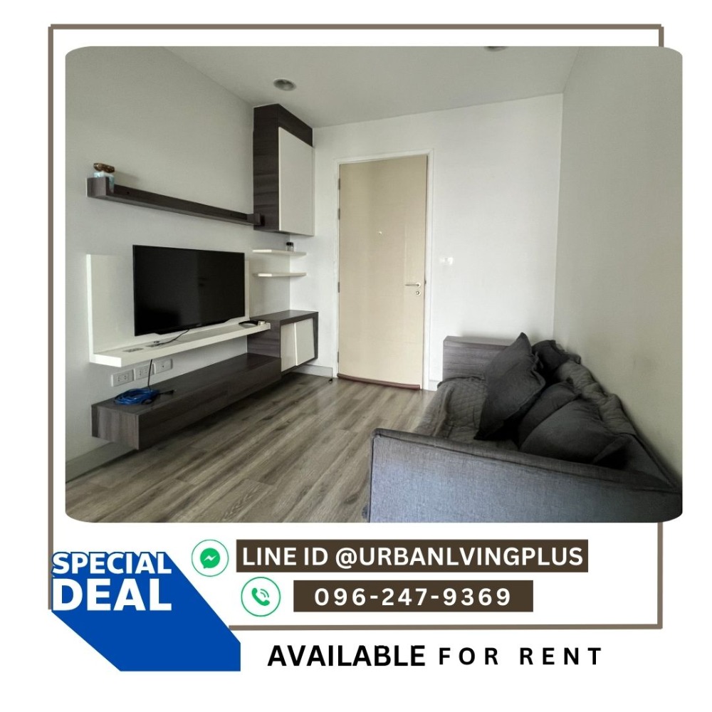 For RentCondoSathorn, Narathiwat : ( U20230917200 ) Tel/Line 096-2479369✨ FOR RENT Centric Sathorn St.louis / 1 bedroom , 1 bathroom , 35.79 Sq.M., Nice Room!