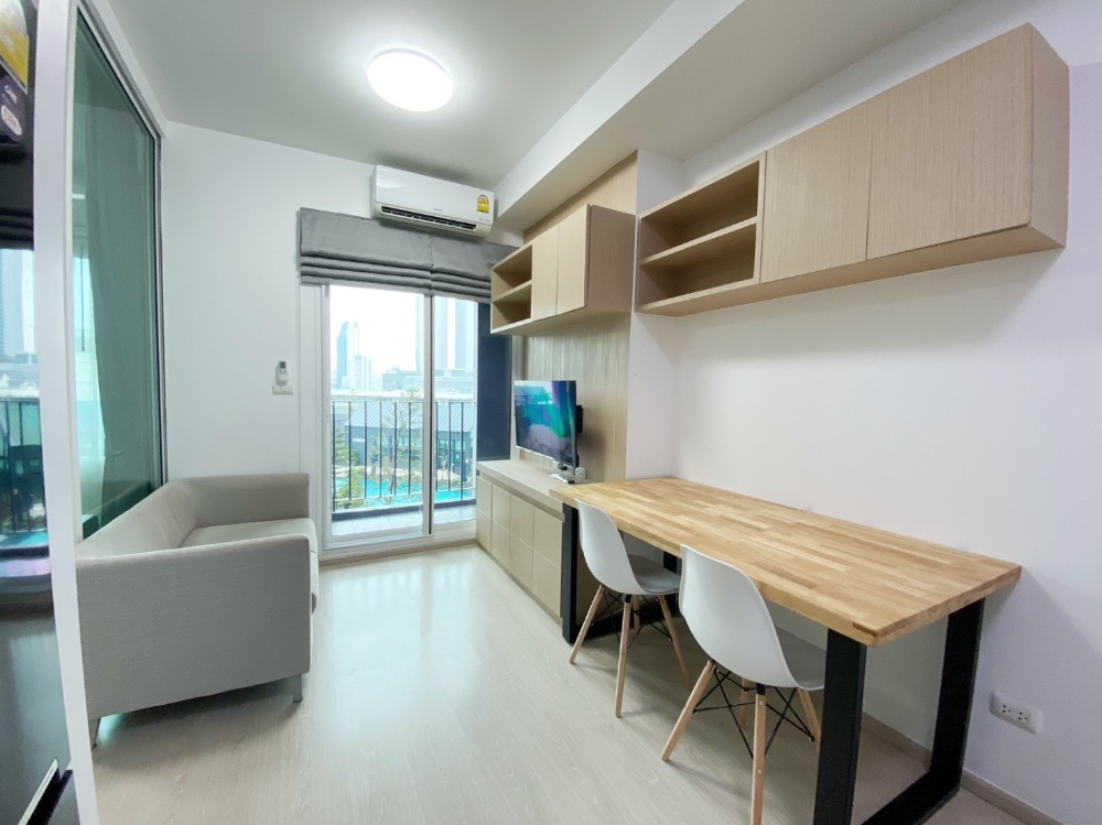 For RentCondoRatchadapisek, Huaikwang, Suttisan : for rent chapter eco huaikwang 1 bed special deal ❤️🌈