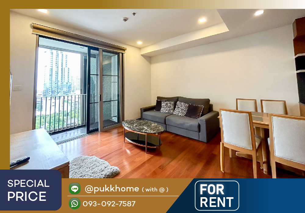 ให้เช่าคอนโดสุขุมวิท อโศก ทองหล่อ : Ashton Morph  .2 BEDROOM FULLY FURNISHED📞 Line : @pukkhome (with @)