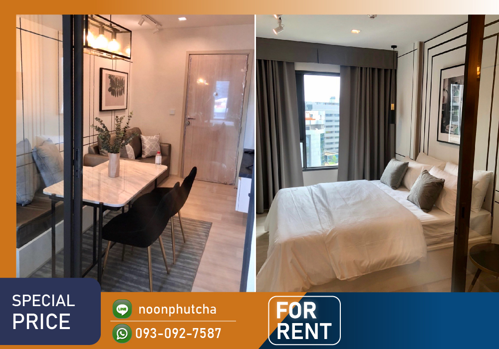 For RentCondoWitthayu, Chidlom, Langsuan, Ploenchit : 📣 For rent Life one wireless / 35 sq m, 1 bedroom, high floor, beautifully decorated✨