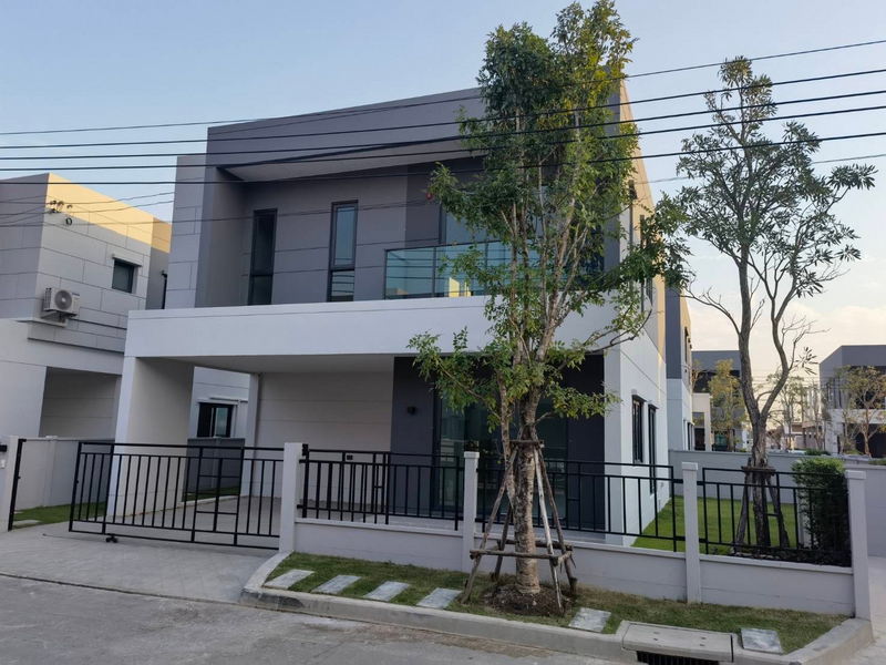 ให้เช่าบ้านบางนา แบริ่ง ลาซาล : For Rent Samut Prakan Single House The Centro Bangna Bang Phli BRE19091