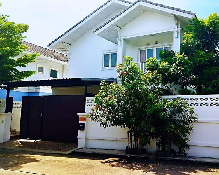 ขายบ้านมีนบุรี-ร่มเกล้า : For Sale Bangkok Single House Baan Jiratip Watcharapol Ramindra Khan Na Yao BRE18057