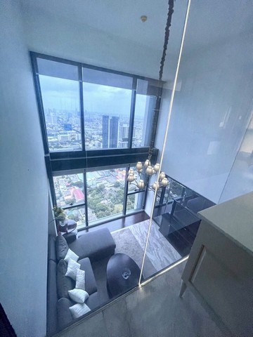 For RentCondoSathorn, Narathiwat : For rent, The Met Condominium, South Sathorn Road, Duplex, Floor 54-55, Building D, Area 366 sq m, 4 Beds 5 Baths, Fully Furnished with Chanin furniture.