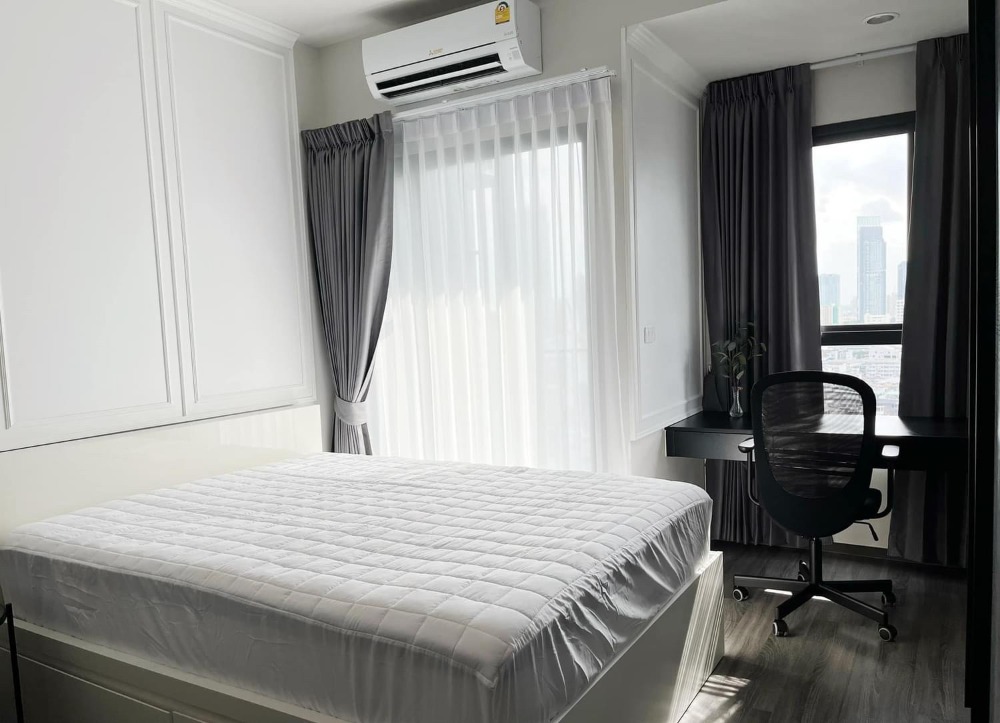 For RentCondoSiam Paragon ,Chulalongkorn,Samyan : New room!! 1 bedroom, 1 bathroom, 28 sqm., 22th floor, Building A, city view, Super great location., near MRT samyan @ IDEO Chula - Samyan  MRT สามย่าน เพียง 400 เมตร