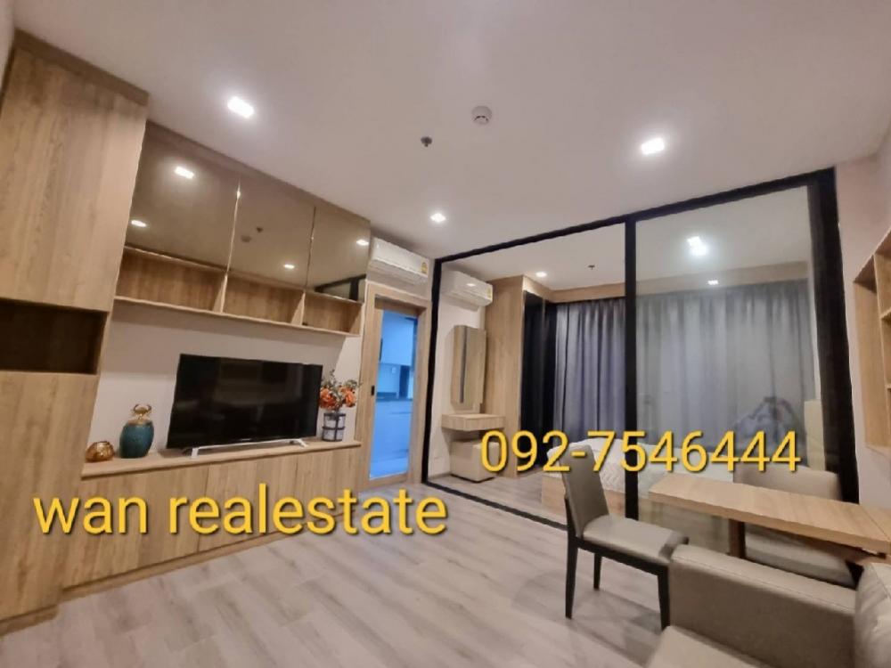 For SaleCondoRattanathibet, Sanambinna : Condo for sale, Politan Rive, 47th floor, size 31 sq m, river view, beautiful built-in, complete, ready to move in.