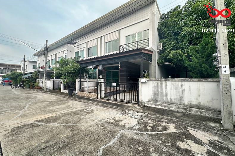 For SaleTownhouseMin Buri, Romklao : 2-story townhome for sale, Temsiri Grand Minburi, Samwa Road-Suwinthawong Road, behind the edge.